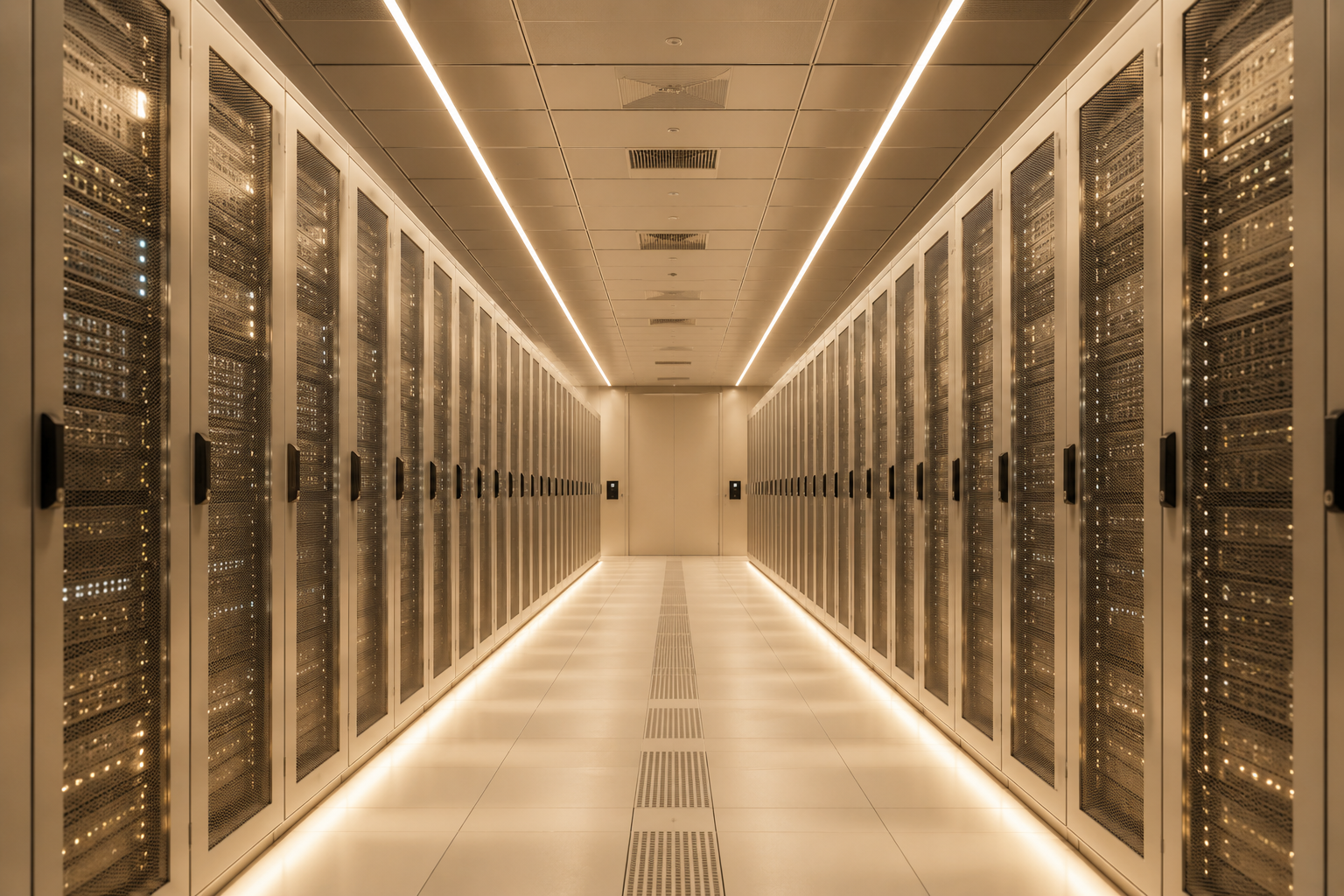 An architectural blueprint layout demonstrating how modern tech infrastructure driving cloud services is transforming data center real estate investment into a lucrative asset class.